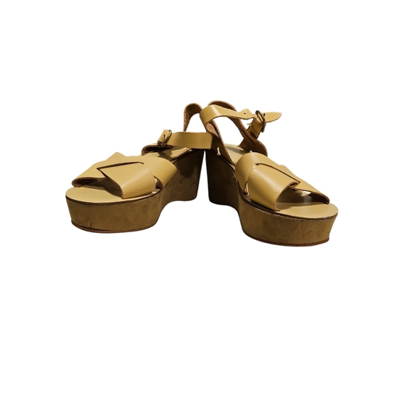 Rampage Tan Strappy Sandals Casual Summer Footwear - Picture 2 of 5